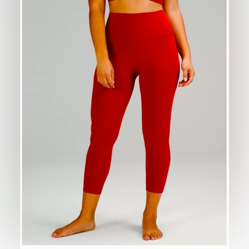 Luluemon Align HR 28 pants NWT Cayenne Sz 4
